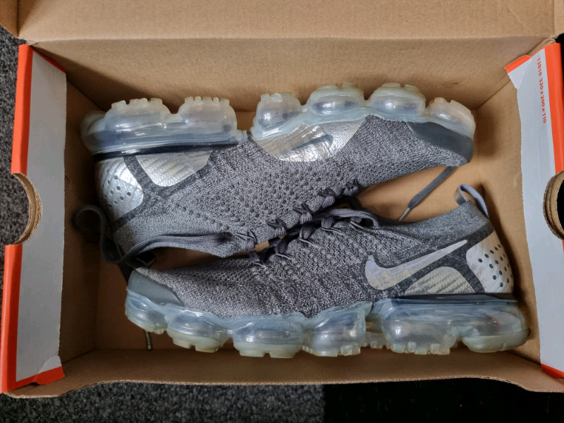 vapormax dark grey chrome